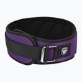 Gewichthebergürtel RDX Rx4 Weightlifting Belt purple 3