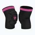 RDX K5 Hosiery Knee Foam Knieschützer schwarz/rosa 2