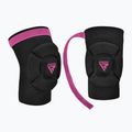 RDX K5 Hosiery Knee Foam Knieschützer schwarz/rosa 3