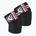 RDX KR11 Gym Knee Wrap schwarz/weiss Knieschützer