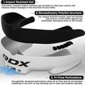 Kinder-Mundschutz RDX Mouth Junior white/black 2