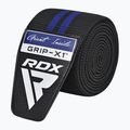 RDX KR11 Gym Knee Wrap schwarz/blaue Knieschützer 4