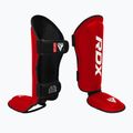 Schienbeinschoner mit Spannschutz RDX T1 Shin Instep Molded King red/white 2