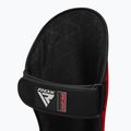RDX T1 Shin Instep Guards Schienbein- und Fußschützer rot/weiss 6