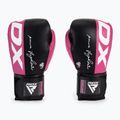 Boxhandschuhe RDX REX F4 rosa-schwarz BGR-F4P-8OZ