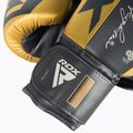 Boxhandschuhe RDX Rex F4 schwarz-gold BGR-F4GL- 5