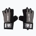 RDX Gym Workout Handschuhe W1 grau 2