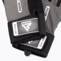 RDX Gym Workout Handschuhe W1 grau 6