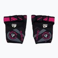 RDX Weight Lifting X1 Short Strap Trainingshandschuhe schwarz/rosa WGN-R1P