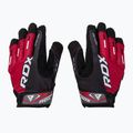 RDX Sublimation Trainingshandschuhe schwarz-rot WGS-F43RP 3