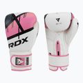 Damen Boxhandschuhe RDX BGR-F7 weiß und rosa BGR-F7P