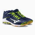 Herren Volleyballschuhe Mizuno Wave Lightning Z3 Mid blau V1GA170571 5