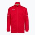 Kinder-Trainingssweatshirt Mizuno Knitted Track red