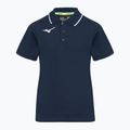 Kinder-Shirt Mizuno Polo navy/white