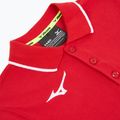 Kinder-Shirt Mizuno Polo red/white 3