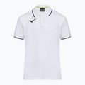 Kinder-Shirt Mizuno Polo white/navy