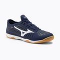 Mizuno Rebula Sala Elite IN Herren Fußballschuhe navy blau Q1GA202001