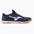 Mizuno Rebula Sala Elite IN Herren Fußballschuhe navy blau Q1GA202001 2