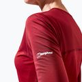 Berghaus Voyager Tech Tee Basecrew Damen-Trekking-Langarmshirt syrah/red dahlia 7