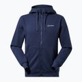 Herren Berghaus Logo Full Zip Sweatshirt dusk 10