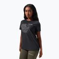 Berghaus Linear Landscape Damen-T-Shirt schwarz/schwarz