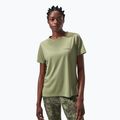 Damen-Trekking-T-Shirt Berghaus Relaxed Tech Super Stretch ölgrün