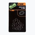 Fox Edges Heavy Duty O-Ring Karpfen Link Ringe 15 Stück schwarz CAC496