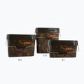 Fox International Square 10 l Tarnfarbener Eimer 2