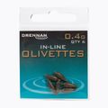 Drennan olive Gewichte mit Nadelspitze 6pcs grau TOOIO030