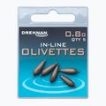 Drennan olive Gewichte mit Nadelspitze 5pcs braun TOOIO175