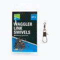 Preston Waggler Link Swivels methode Sicherheitsstifte schwarz P0220021
