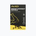 Avid Carp Terminal Ringed Hookbait Swivels schwarz A0640041 2