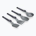RidgeMonkey Q-Lock Utensil grau QLU SET