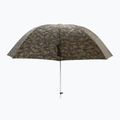 Fox 60  Camo Brolly braun Karpfen Regenschirm CUM268 2