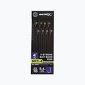 Matrix MXC-4 Größe Barbless X-Strong Bait Band Methode Vorfächer 8 Stück transparent GRR066