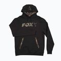 Fox LW Print Pullover mit Kapuze Angeln Sweatshirt Schwarz CFX1