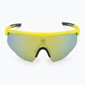 Sonnenbrille Endura Shumba II 3+0+0 hi-viz yellow/smoke tint/full gold mirror 4