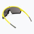 Sonnenbrille Endura Dorado II 3+1+1 hi-viz yellow/smoke tint/full platinum mirror 3