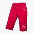 Fahrrad Shorts Damen Endura Singletrack Lite Short Sht berry