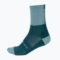 Fahrradsocken Damen Endura Baa Baa Merino Winter deep teal