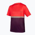 Herren Endura Singletrack II Core aubergine Fahrradtrikot 3