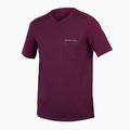 Fahrradtrikot Herren Endura GV500 Foyle Tech aubergine 6