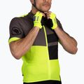 Fahrradtrikot Herren Endura FS260 Print S/S hi-viz yellow 5