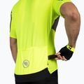 Fahrradtrikot Herren Endura FS260 Print S/S hi-viz yellow 8