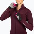 Fahrrad Longsleeve Damen Endura Xtract Roubaix aubergine 5