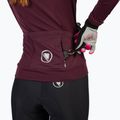 Fahrrad Longsleeve Damen Endura Xtract Roubaix aubergine 6