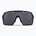 Endura Singletrack schwarz/platin revo smoke/clear silver flash mirror Sonnenbrille