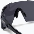 Endura Singletrack Frameless schwarz/platin revo smoke/clear silver flash Sonnenbrille 4