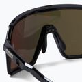 Endura Pro SL schwarz/sunset revo braun/klar silber flash mirror/amber Sonnenbrille 4