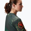 Fahrrad Longsleeve Damen Endura Tropical Print Ltd ghillie green 6